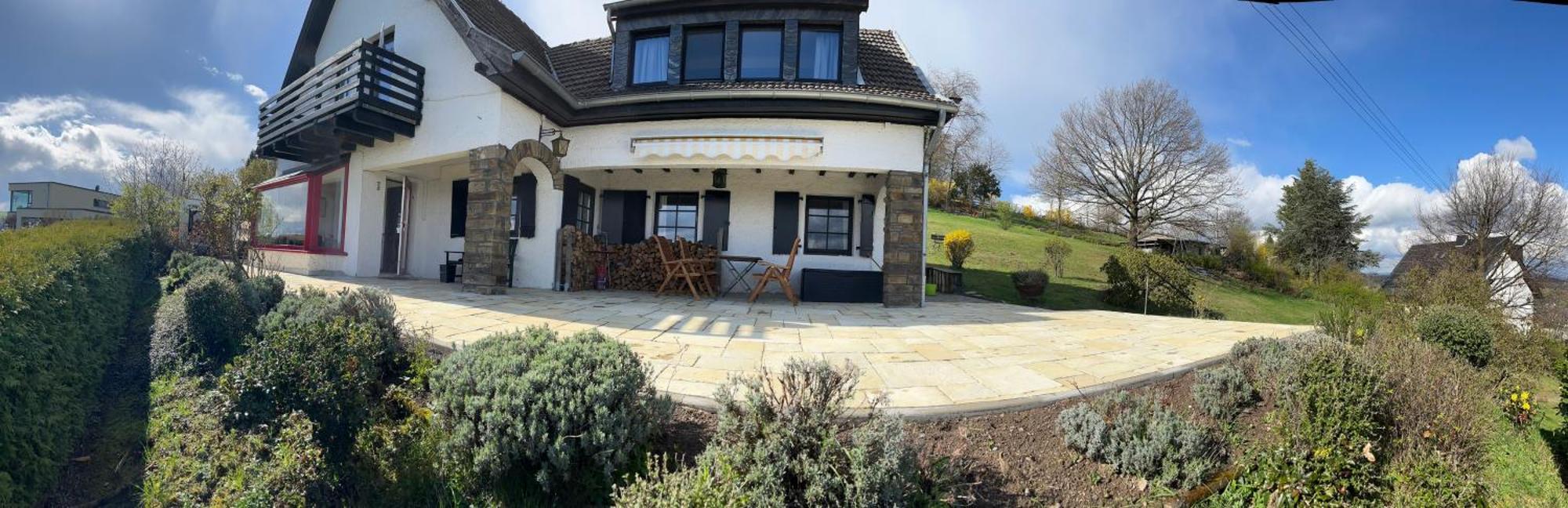 Eifel Landhaus Panoramablick Unter Der Burg Olbrueck Mit Sauna Hottub Grosser Terrasse Und Garten Ideal Fuer Familien Niederdurenbach ภายนอก รูปภาพ