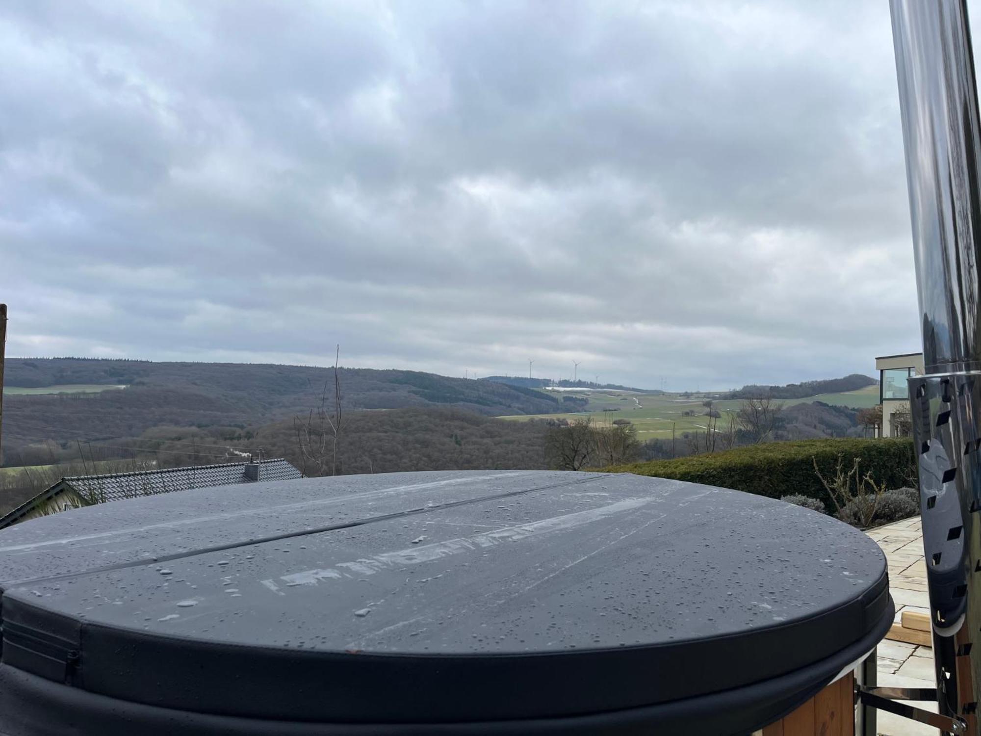 Eifel Landhaus Panoramablick Unter Der Burg Olbrueck Mit Sauna Hottub Grosser Terrasse Und Garten Ideal Fuer Familien Niederdurenbach ภายนอก รูปภาพ